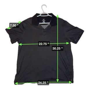 XL George black polo